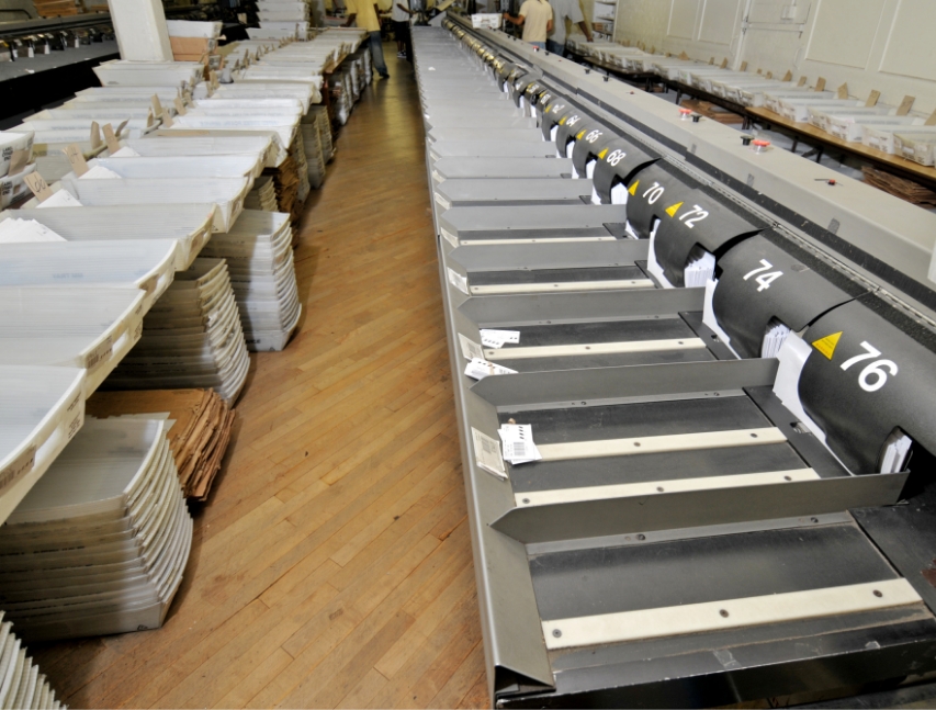 Mail Processing Room